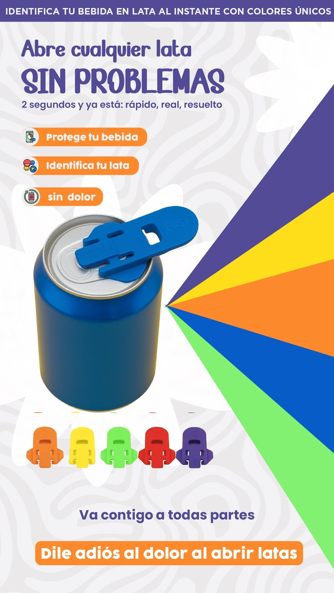 Easy Abrelatas| Abre latas sin dolor y sin esfuerzo